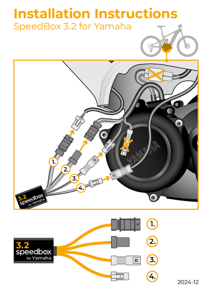 SpeedBox 3.2 pro Yamaha (PW-X, SE, TE, X2, ST) - NOVÝ - 5