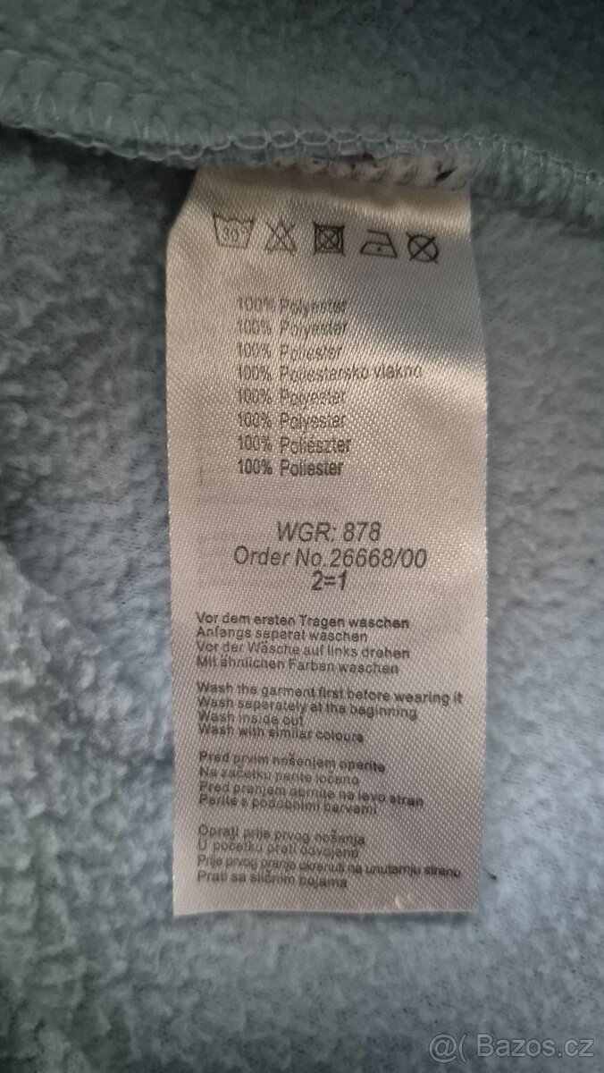 Teplá fleecová souprava, vel. 86 - 5