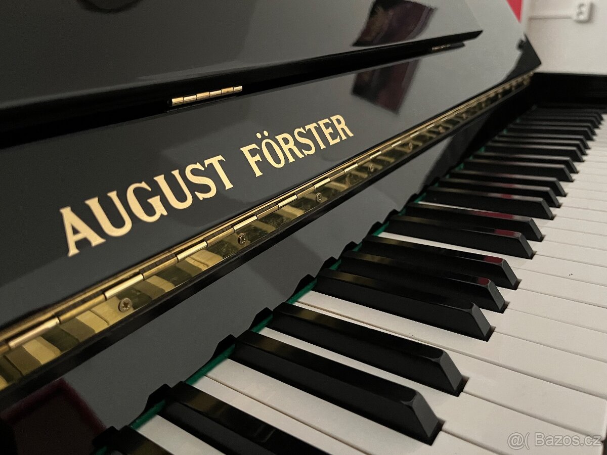 Koncertní pianino August Forster - Petrof mód.125 - 5