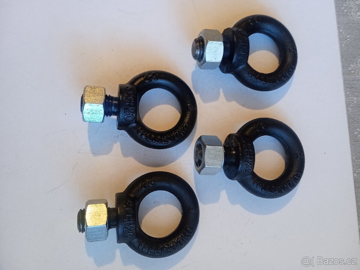 Prodám závěsné železné oka - 5