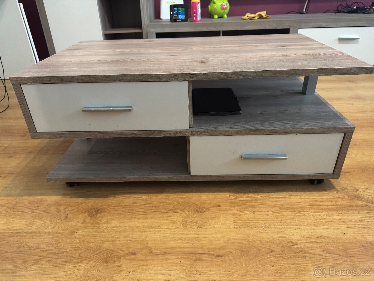 Obývací stěna + stůl - 5