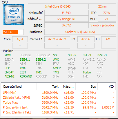 PC s Intel Core i5 a 8GB RAM (bez case) - 5