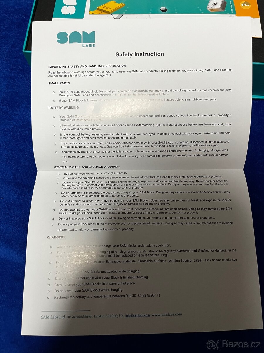 SAM Labs Alpha Kit – chytrá programovací sada LEGO - 5