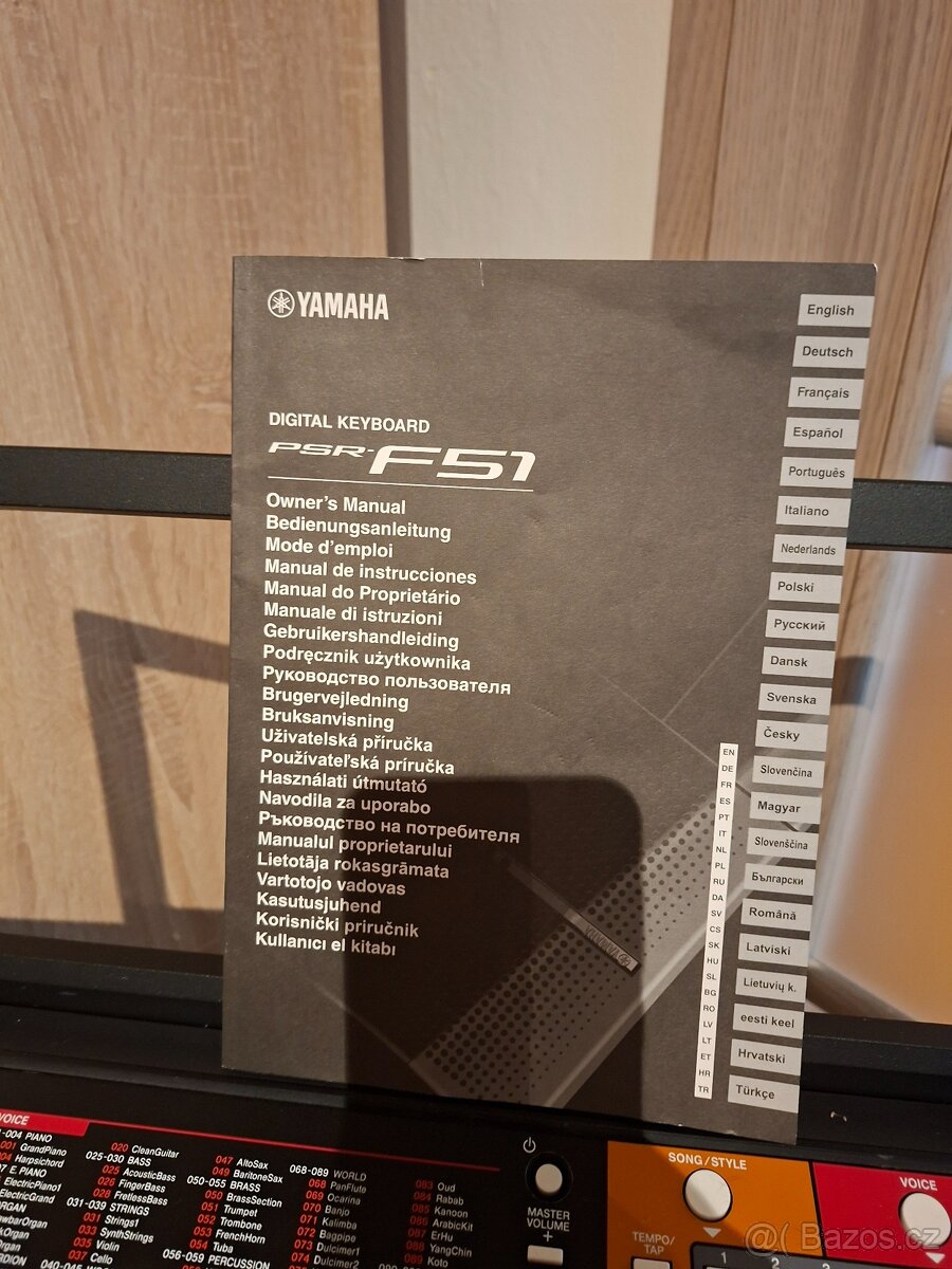 Elektronické klávesy Yamaha PSR - F51 - 5
