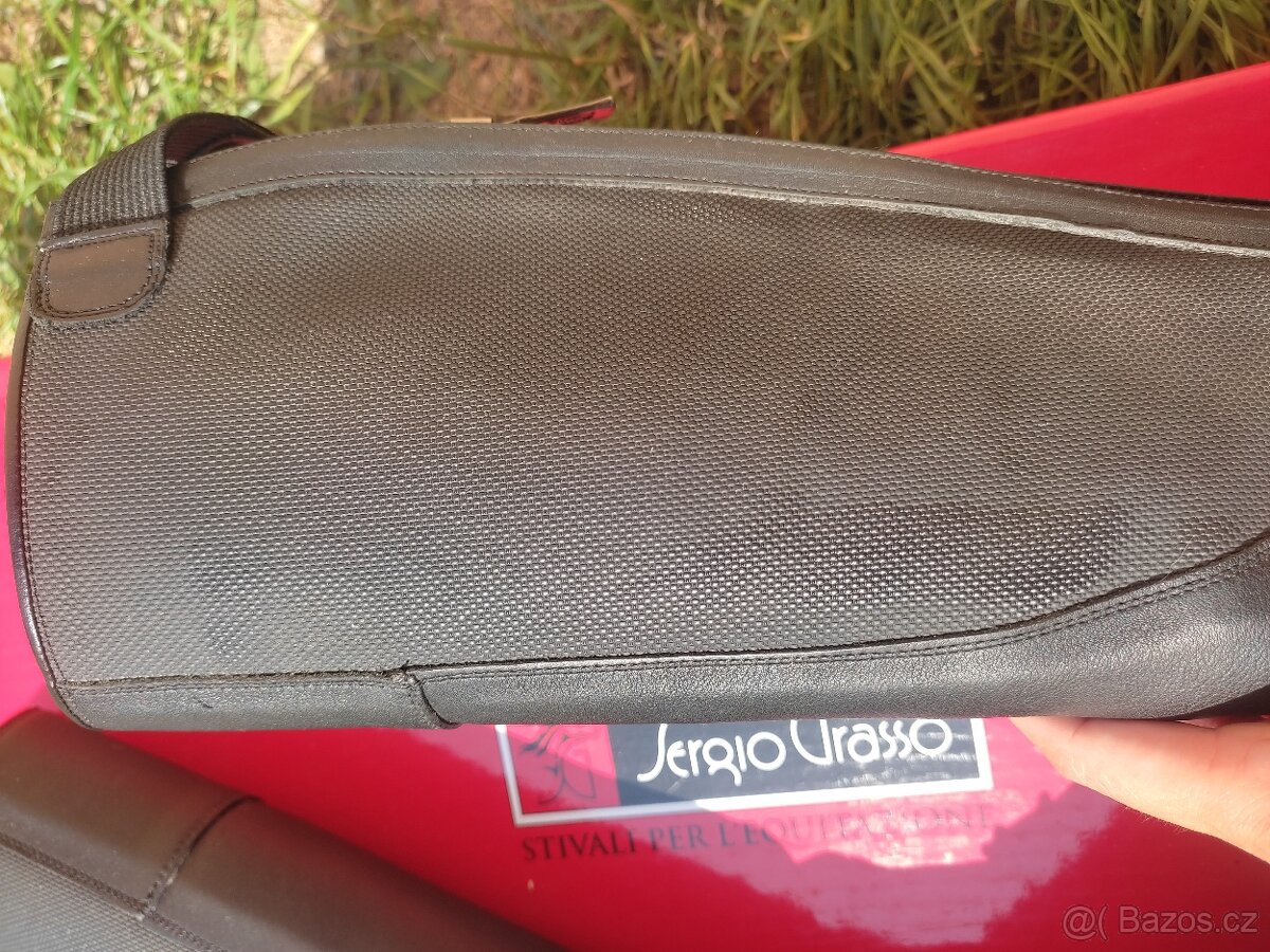 Vysoké jezdecké boty Sergio Grasso round toe - 5