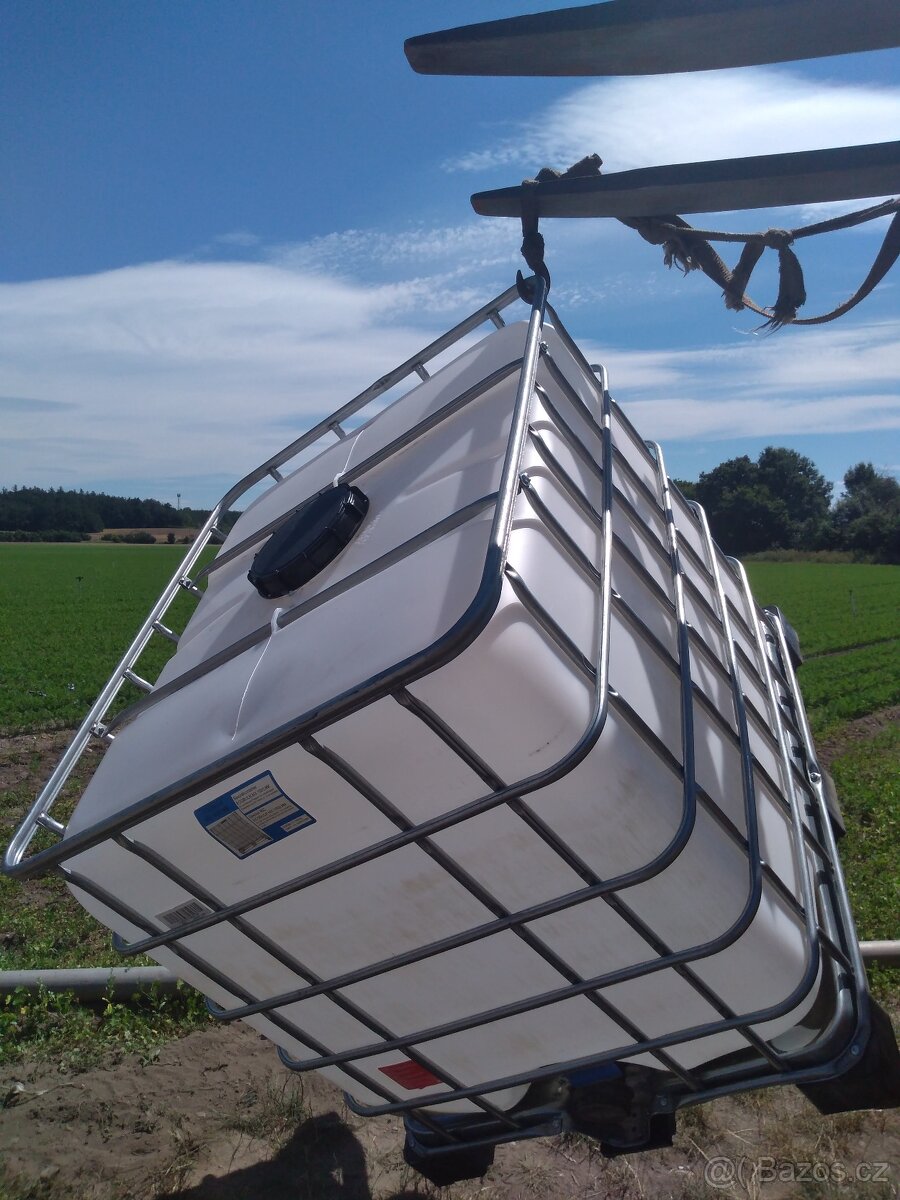 PRODÁM IBC KONTEJNER 1000L velké hrdlo DN 225 - 5