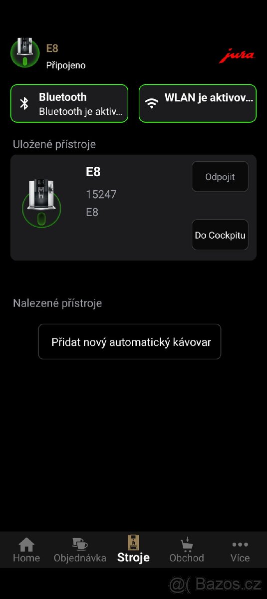 Kávovar JURA E8 - 5