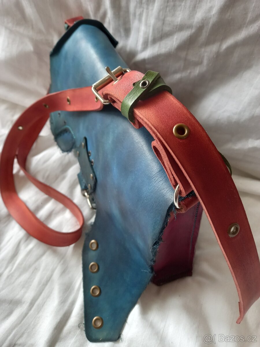 Kabelka z hovězí kůže - 5