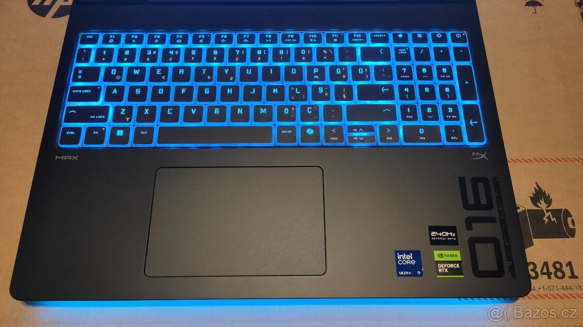 Herní notebook HP OMEN 16 Ultra 9. 64GB, SSD 2TB, RTX 5080 - 5