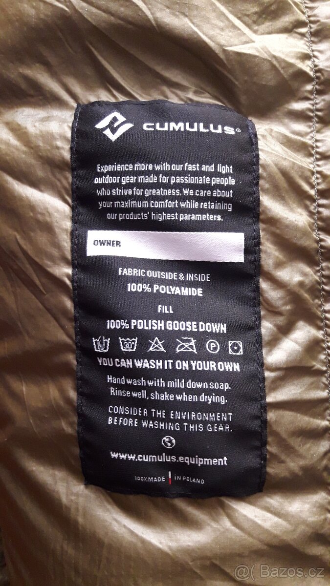 CUMULUS set topquilt+underquilt T comf -6 - 5