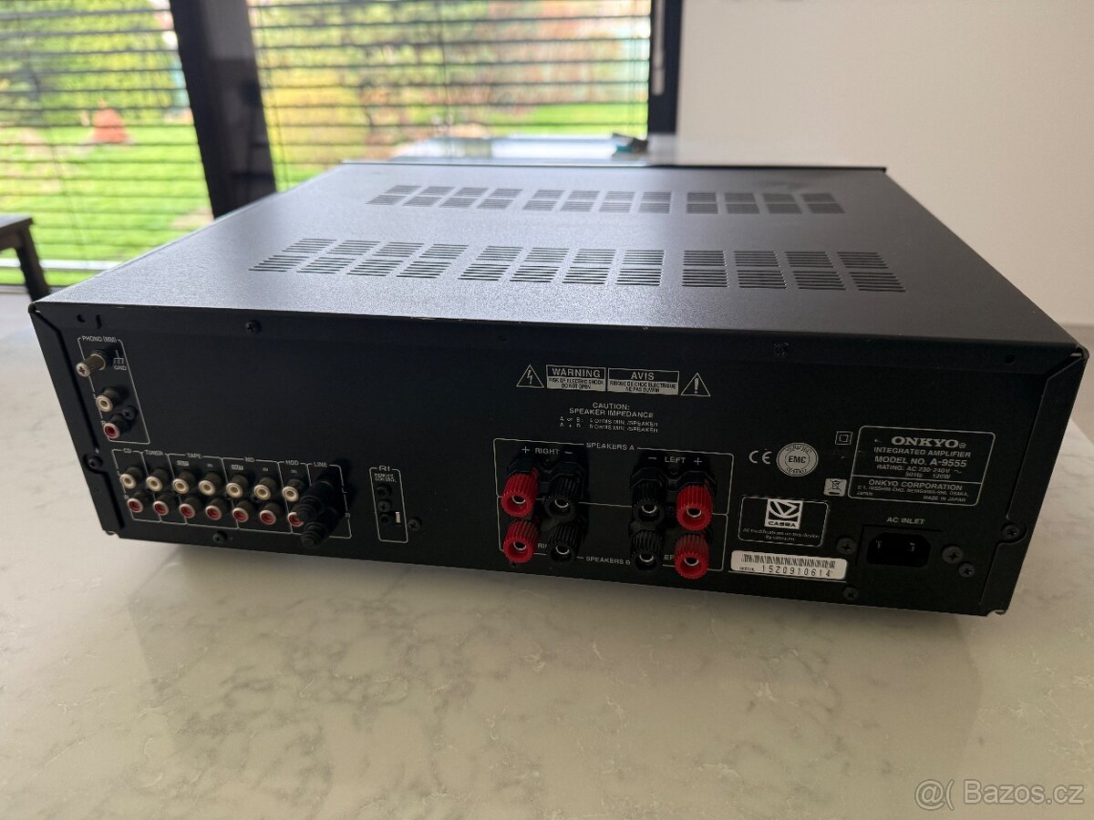 Onkyo A 9555, integrovaný zesilovač D - 5