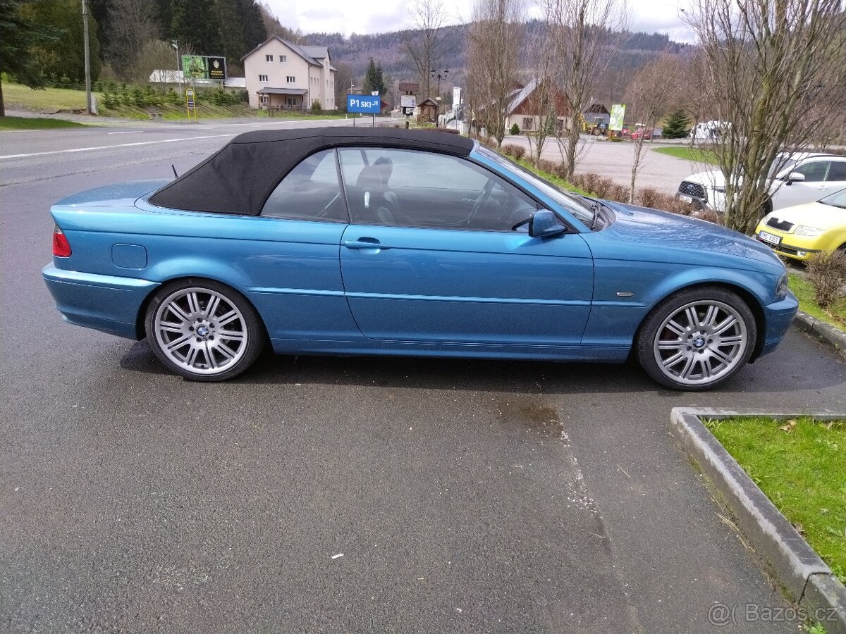 BMW E46 323i Cabrio + HardTop, barva LONG BEACH BLUE - 5