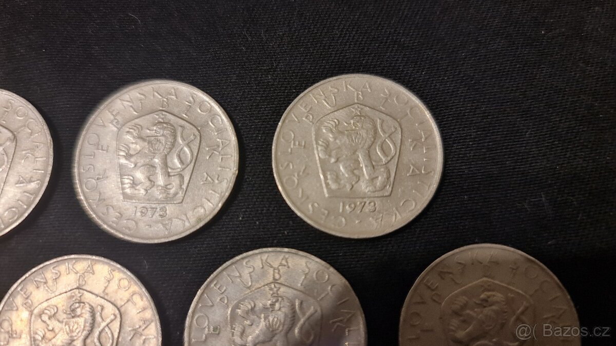 5. Sada 5Kčs - Pětikoruna - 19Ks - Žádná stejná - 5