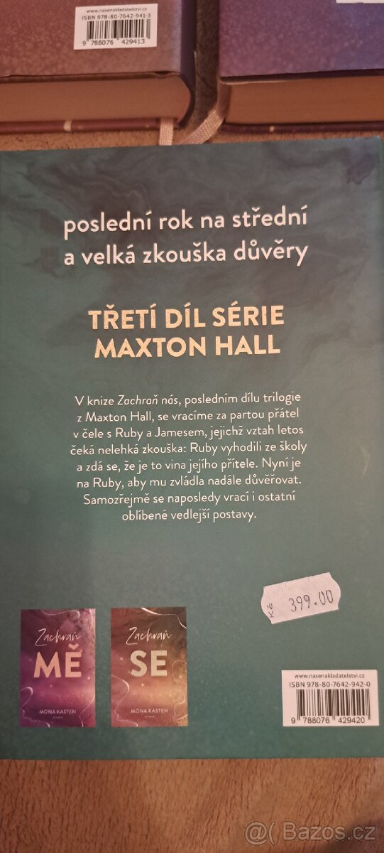 Série Zachraň mě, se, nás - Mona Kasten - 5