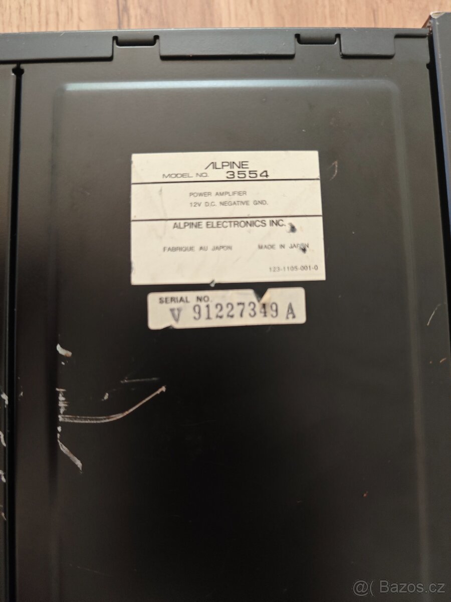 Zesilovač do auta Alpine 3554 - 5