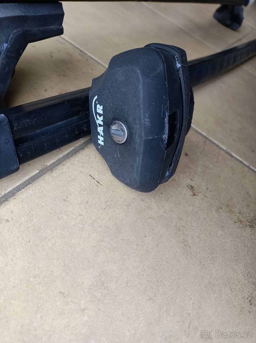 3ks Střešní nosič kol Thule FreeRide 532 + příčníky - 5