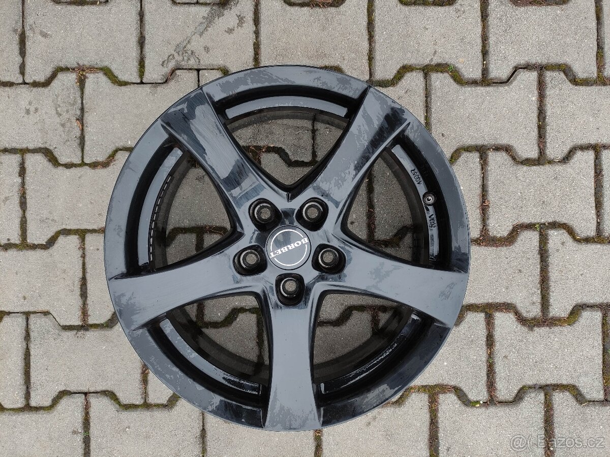ALU LITÁ KOLA BORBET 17" , 5x114,3mm , - 5