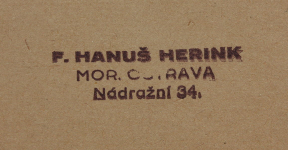 František Hanuš Hérink (1889), tempera (olej) XXL 61x75 cm - 5