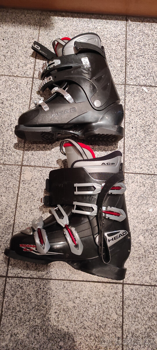 lyže s vázáním+ doplňky - 5