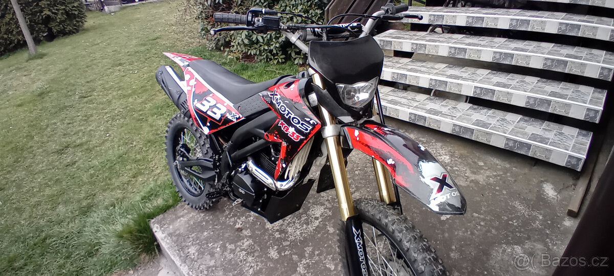 Prodám x-motos XB- 33 čtyřtaktní 250 ccm