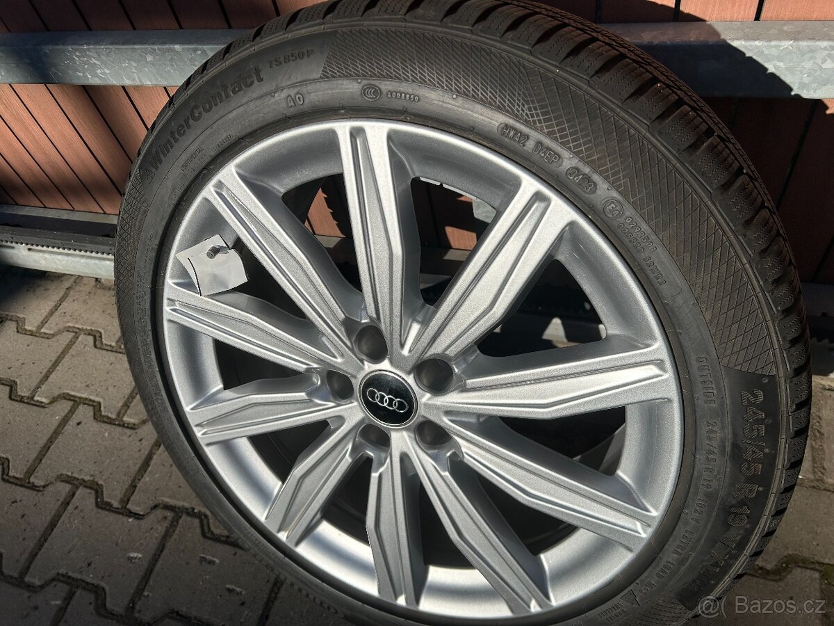 Alu kola + Pneu Audi A6 C8 4K zimní sada, kola 19" - 5