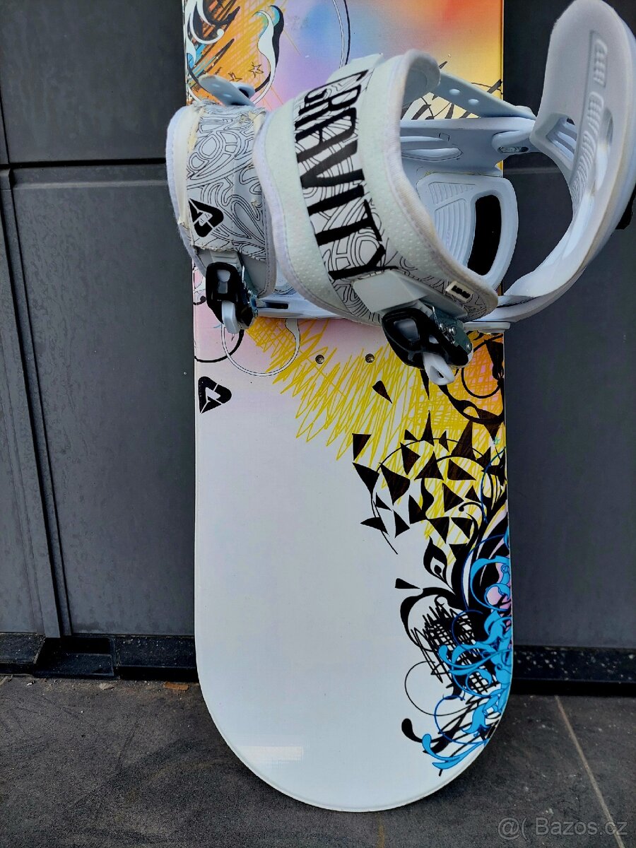Snowboard GRAVITY, 140 cm + boty GRAVITY - 5