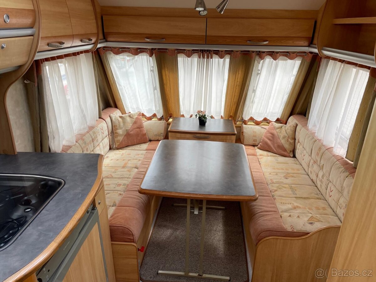 Sprite Cirrus 500, 4 osoby,el.pojezd,bojler,velká nádrž,stan - 5