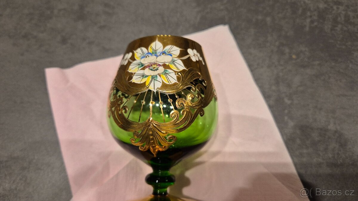 Zlacená sklenička - 5