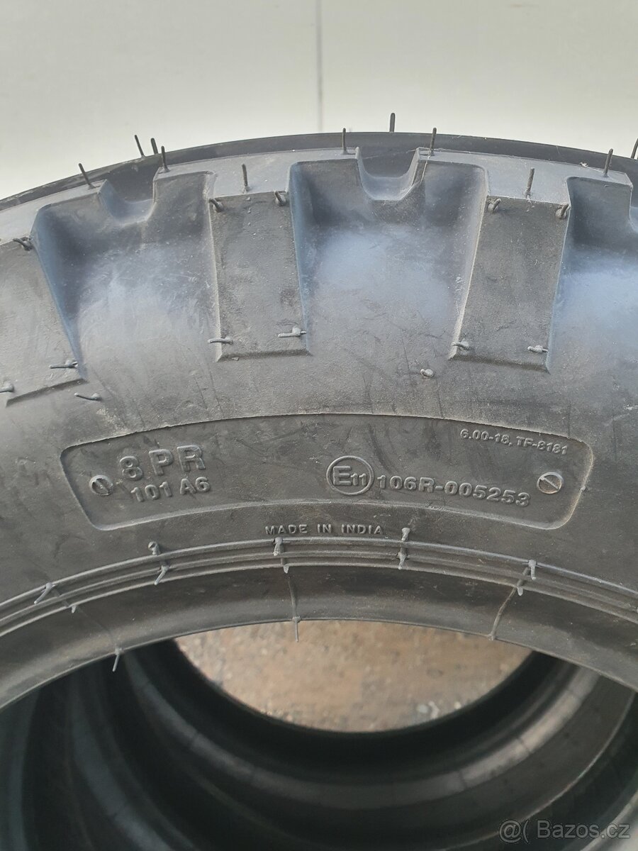 Pneu BKT 6,00 - 18...8 pláten - 5