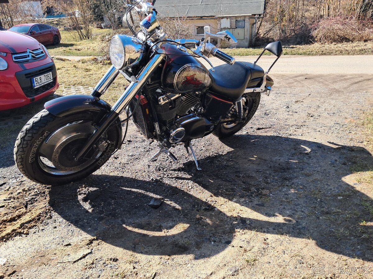 Honda Shadow VT 1100 sabre, - 5