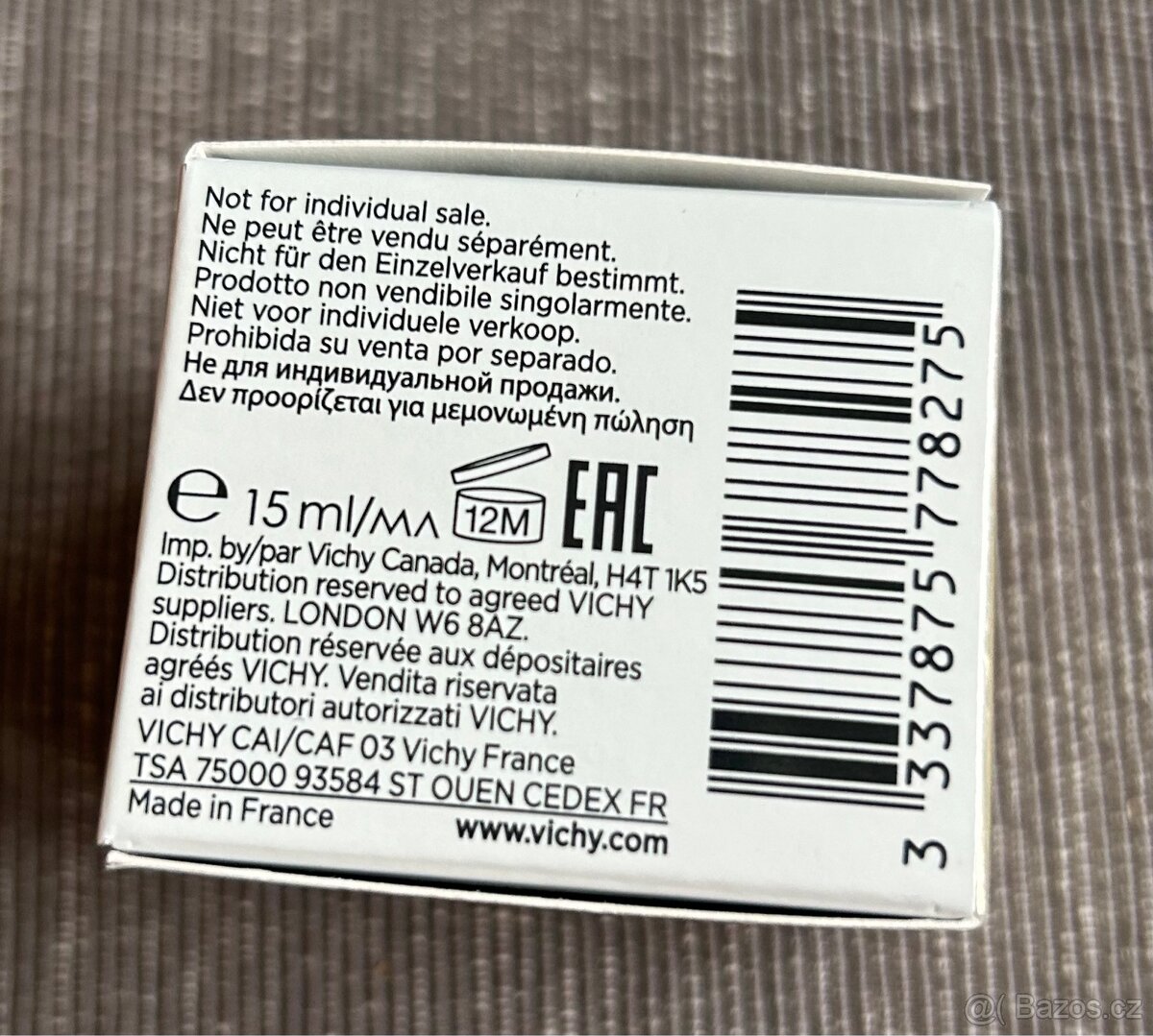 Vichy neovadiol cestovní balení 15ml - 5