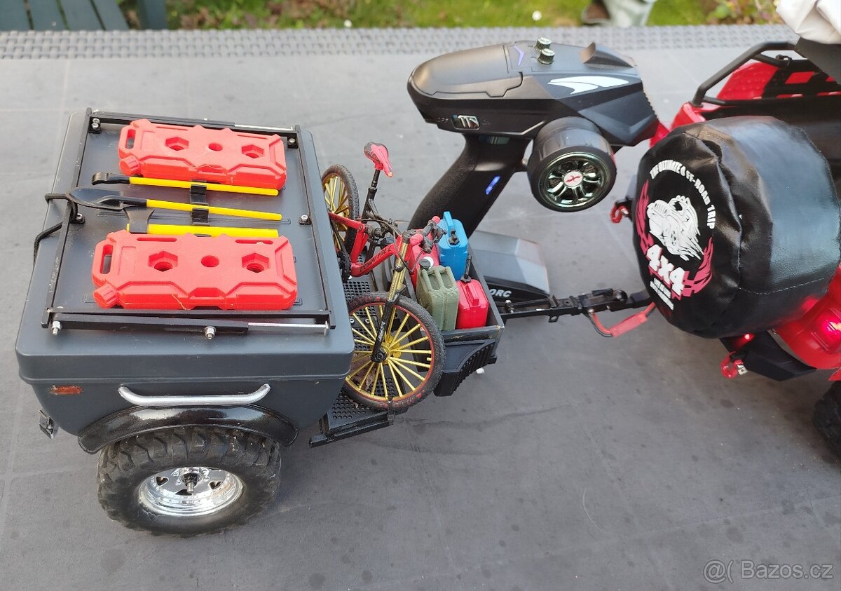 RC auto Jeep Gladiator s vlekem 1/10 - 5