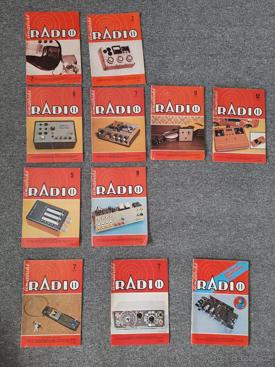 Amatérské rádio časopisy stará čísla 1962 - 1983 - 5