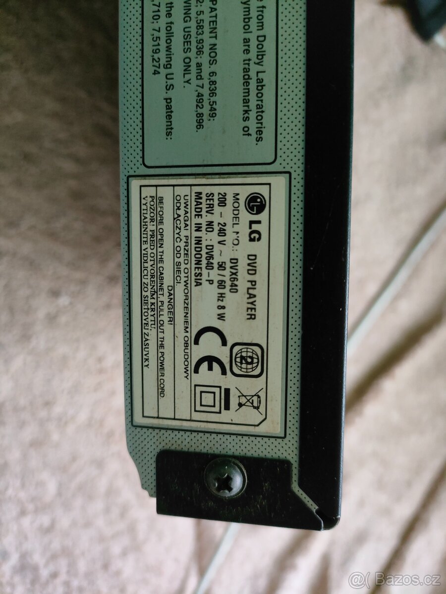 LG DVD přehrávač - 5