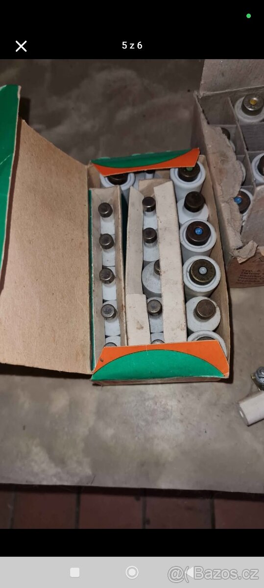 Retro pojistky, žárovky - 5