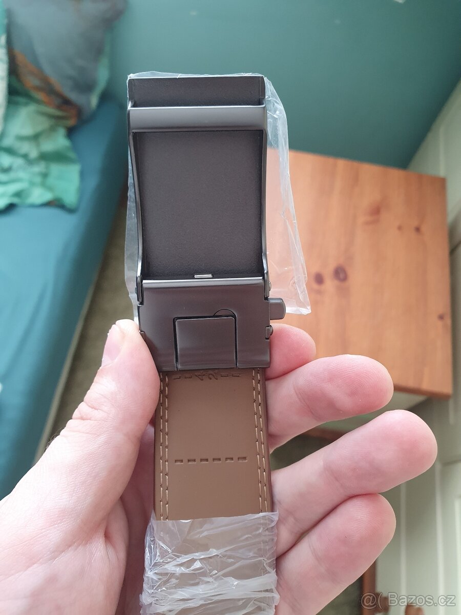 Luxusní pánský opasek s automatickou přezkou - 5