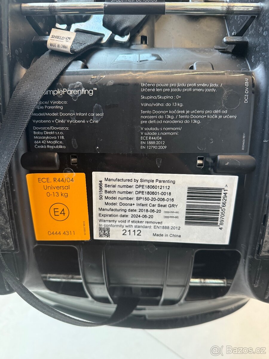 Donna autosedačka+ základna - 5