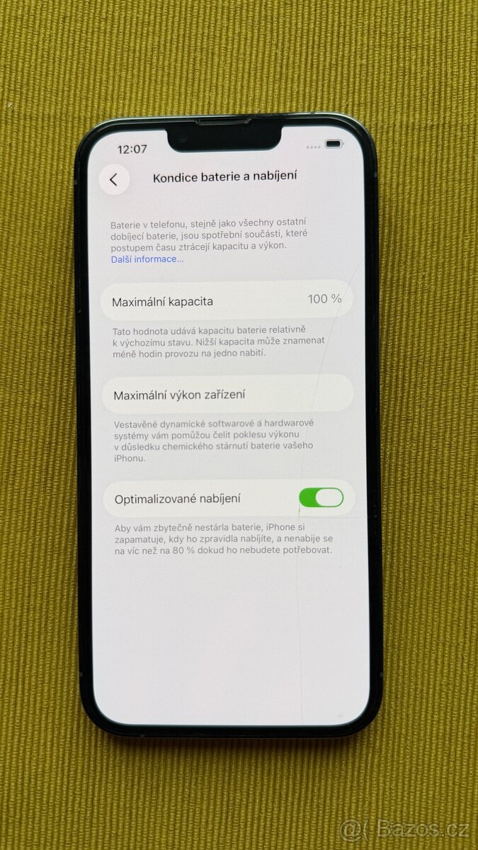 Prodám iPhone 13 Pro 128gb modrý - 5