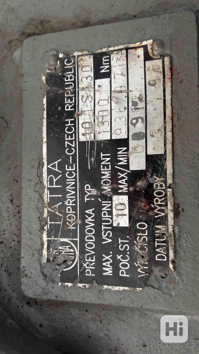 Převodovka Tatra Euro I, typ TS 130 - 5