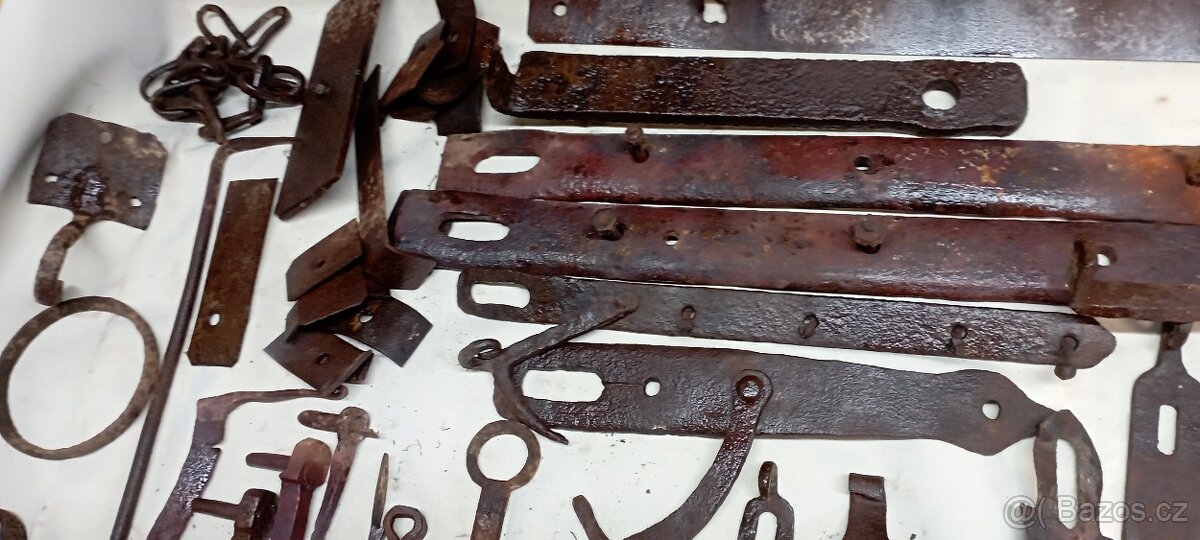 Staré kování panty.... - 5