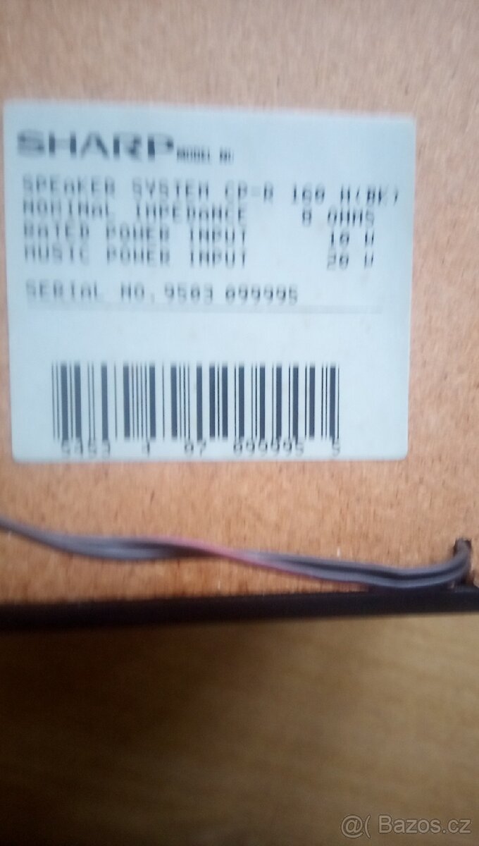 Prodám repro bedny SHARP - 5