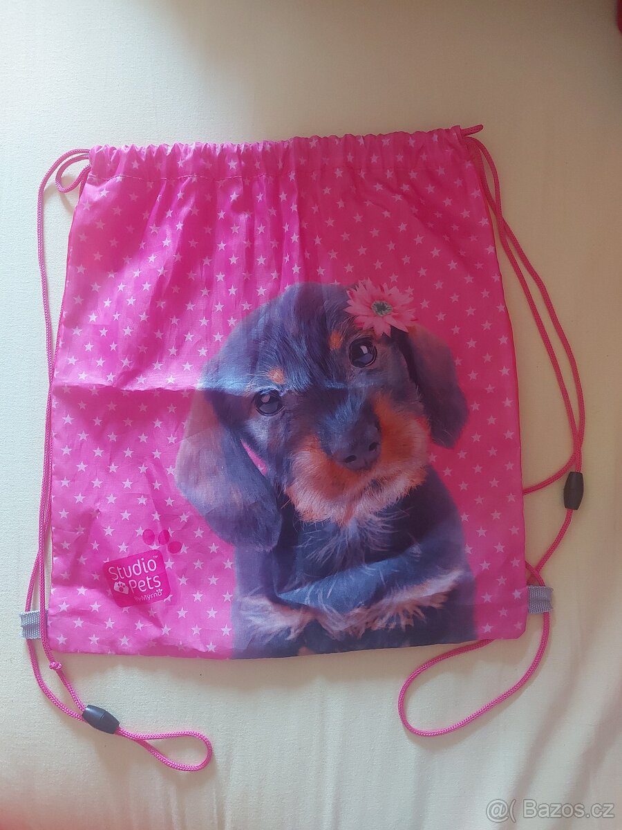 Požárník Sam ,panenka,sáček na bačkory - 5