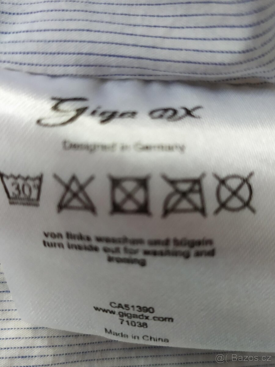 Bílo-modrá bunda na jaro/podzim vel. 38 - 5