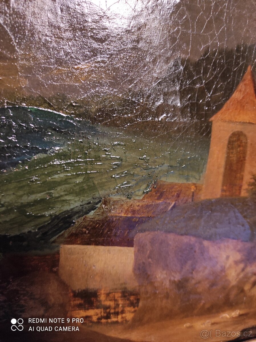 Obraz olej na plátně 44 x 36 - 5