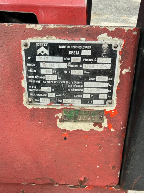 Vysokozdvižný vozík DESTA MV 12B - 5