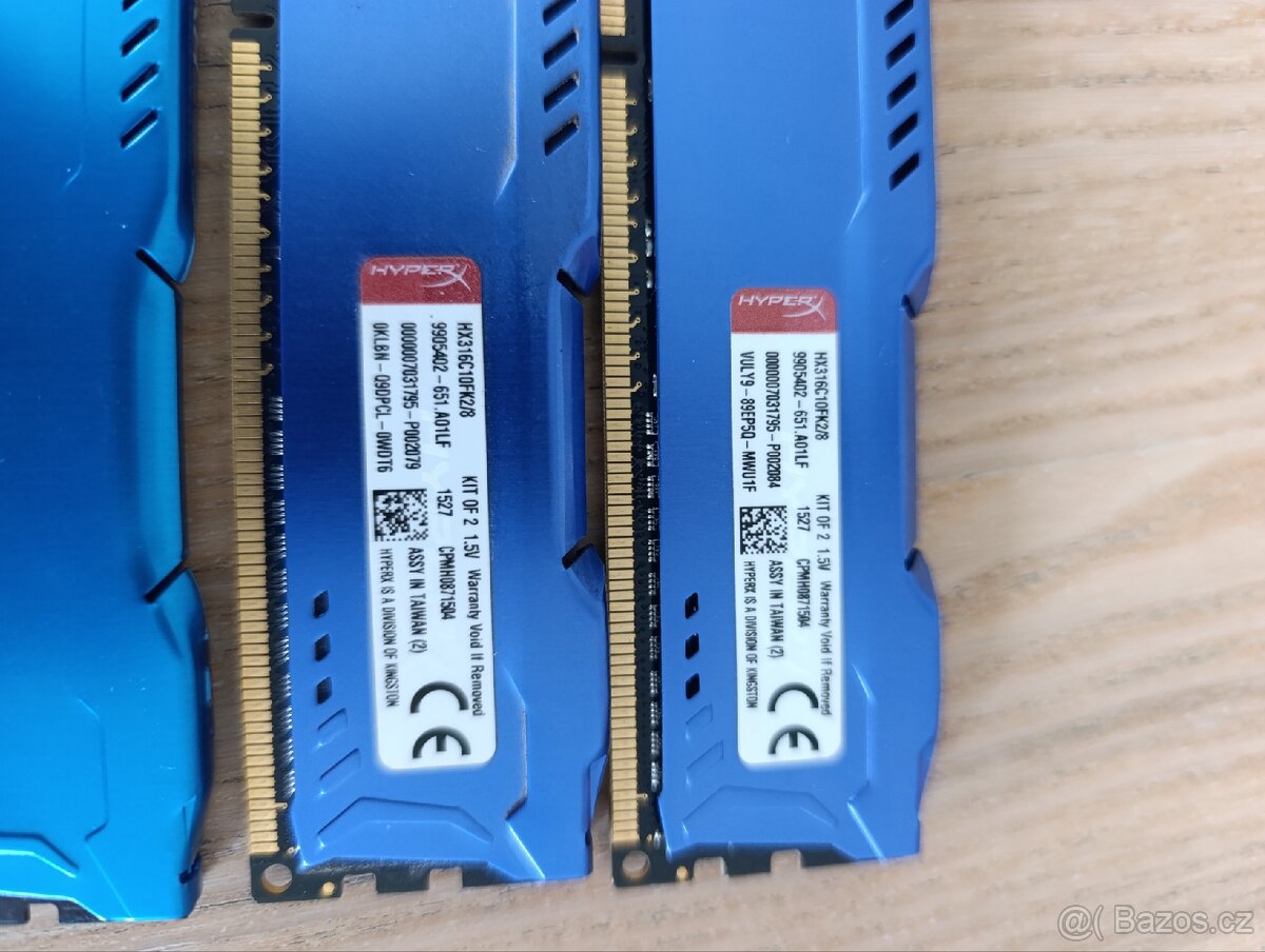 Paměti RAM DDR3 4x 4GB - 5
