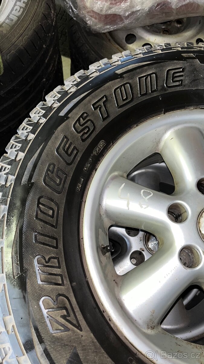 Alu kola 265/70 R16 z Toyoty Hilux