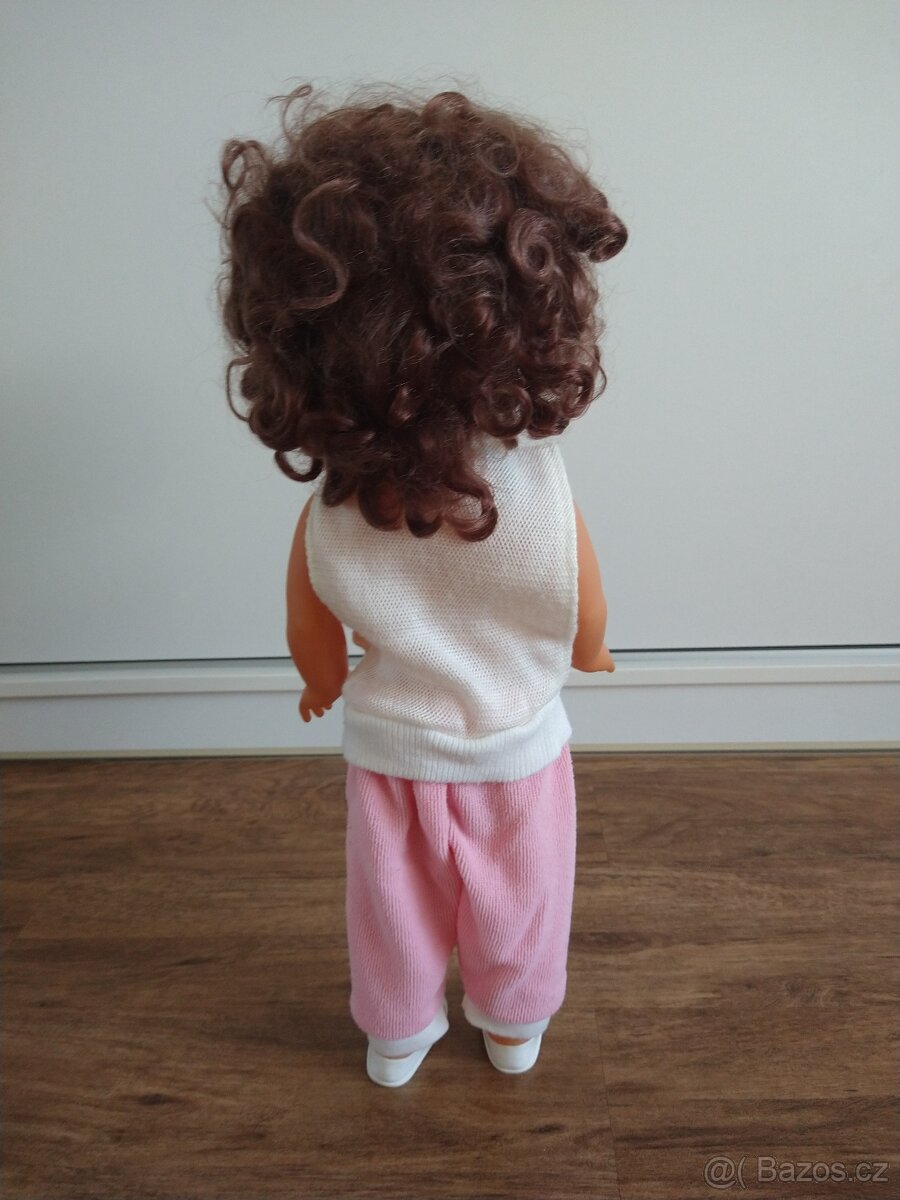 Velká retro panenka mrkačka - 5