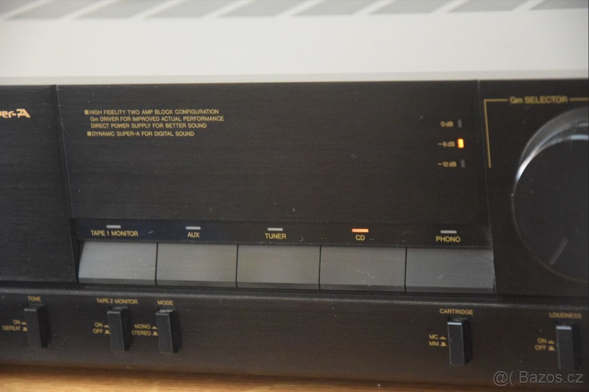 Zesilovač JVC AX-550 ,2x2 repro, loudness,Dynamic Super A - 5