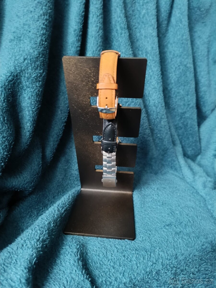 Stojan na hodinky kov zlatý - 5